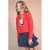 NONO sweater met print – rood