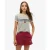 Gestreept dames-T-shirt Superdry Athletic Essential