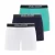 Lyle & Scott Boxershorts voor heren van Wes (set van 3) (Blauw/Wit/Zwart)