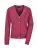 Goldner Gebreid vest  magenta