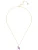 Glanzstücke München Ketting  goud / lila