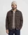 Campbell | Heren | Overshirt Walker Coffee Bean Brown Big Check