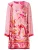 Ana Alcazar Jurk ‘Zemara’  beige / fuchsia / rosa / rood