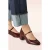 Marie lederen pumps in cognac