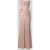 Unique Maxi-jurk in off-shoulder-look met draperieën