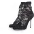 Dolce & Gabbana Stretch enkellaarsjes met kant.