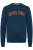 BLEND Sweatshirt ‘Billie’  blauw / rood / wit