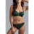 Marlies Dekkers Gloria Scarab Green Plaid Plunge Balcony Bra