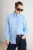 TRENDYOLMİLLA Dames Blauw Effen Lang Oversized Overhemden