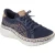 Skechers Wilshire Blvd – Bellevue Textiel Vrouwen Marineblauwe Standaard Sneakers