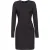 PINKO Allevatore Abito Punto Roma + Tela Busto Black