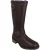 Hunter Skye Lange Leren Dameschoenen Bruin