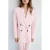 Mango flared broek – lichtroze