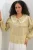 Dames Geruite Viscose Poplin Shirt