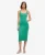 Superdry Vrouwen Jersey Midi-jurk met Vierkante Hals Groen