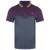 Lyle & Scott Kendall Heren Grijs/Paars Poloshirt
