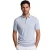 Lichtblauw poloshirt Gentiluomo gemeleerd