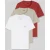 HUGO regular fit T-shirts van puur katoen in set van 3