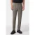 The Kooples New Shape Suit Trousers With Straps Black White