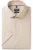 OLYMP Luxor Performance Climate Control Overhemd Korte mouw beige