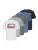 JACK & JONES Shirt  blauw / grijs / lichtgroen / wit