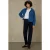 Kings Of Indigo Caroline Cropped Selvage Clean Quarzo Organic Rinse