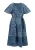 DREIMASTER Jurk  marine / wit