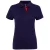 Asquith & Fox Dames/Dames Korte Mouwen Contrast Poloshirt (Marine / Rood)