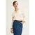 LK Bennett Tw Olive Sailor Blouse Ivory