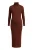 LYN MAMA Jurk  bruin