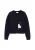 Chinti & Parker Gebreid vest ‘Sneeky Snoopy’  navy / zwart / wit