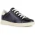Geox D Jaysen B Leather Vrouwentrainers Dark Jeans/Optic White