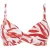 Femilet Sw Bra Tshirt Red Leaves