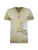 STOCKERPOINT Klederdracht shirt ‘Bene’  donkerbeige / turquoise / geel