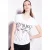 PINKO Zurine T-shirt Jersey Di Coton Radiant White