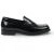 Heren zwarte penny loafers van PU-leer, formele schoenen voor formele gelegenheden.