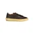 B122 Sneakersbruin Leer Lowtops