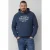 s.Oliver Big Size hoodie donkerblauw