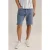 We Fashion Short Greyish Blue