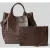 abro Handtas in leer met labeldetail model ‘ESSENTIAL’