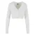 Urban Classics Dames/Dames Cropped Vest (Wit)