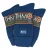 THMO – Set van 3 wintersokken voor dames met comfortbovenkant – Marine