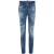 Dsquared2 Skater Jeans Met Destroyed Paint Effect, Blauwe Jeans