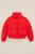 WE Fashion – Meisjes bomberjack met opstaande kraag – Regular fit – Felrood –