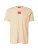 HUGO Shirt ‘Diragolino212’  sand / knalrood / zwart