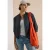 Effen blouson met ritssluiting