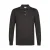 Profuomo wollen regular fit gebreide trui – donkerbruin