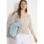 Cecil Dames Shirt met 3/4 mouwen in ajourlook in Beige
