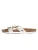Bayton Muiltjes ‘Cleo’  bruin / goud / zwart / wit