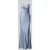 Mascara Maxi-jurk met draperieën en loopsplit